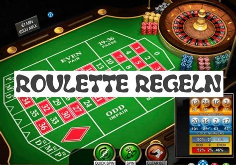 regeln roulette
